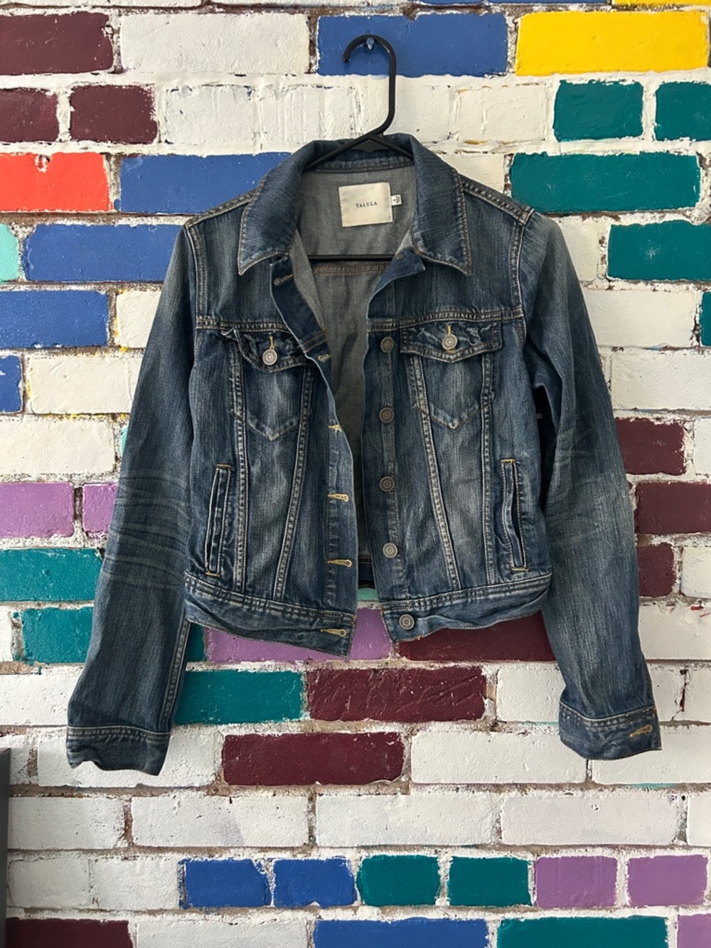 Talula Medium Wash Blue Denim Jacket